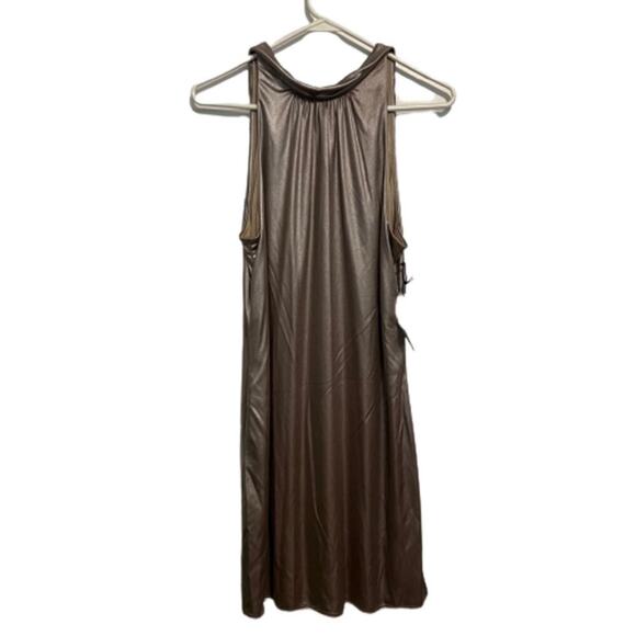 Bailey 44 Director's Cut Dress Shiny Taupe M - Picture 2 of 12